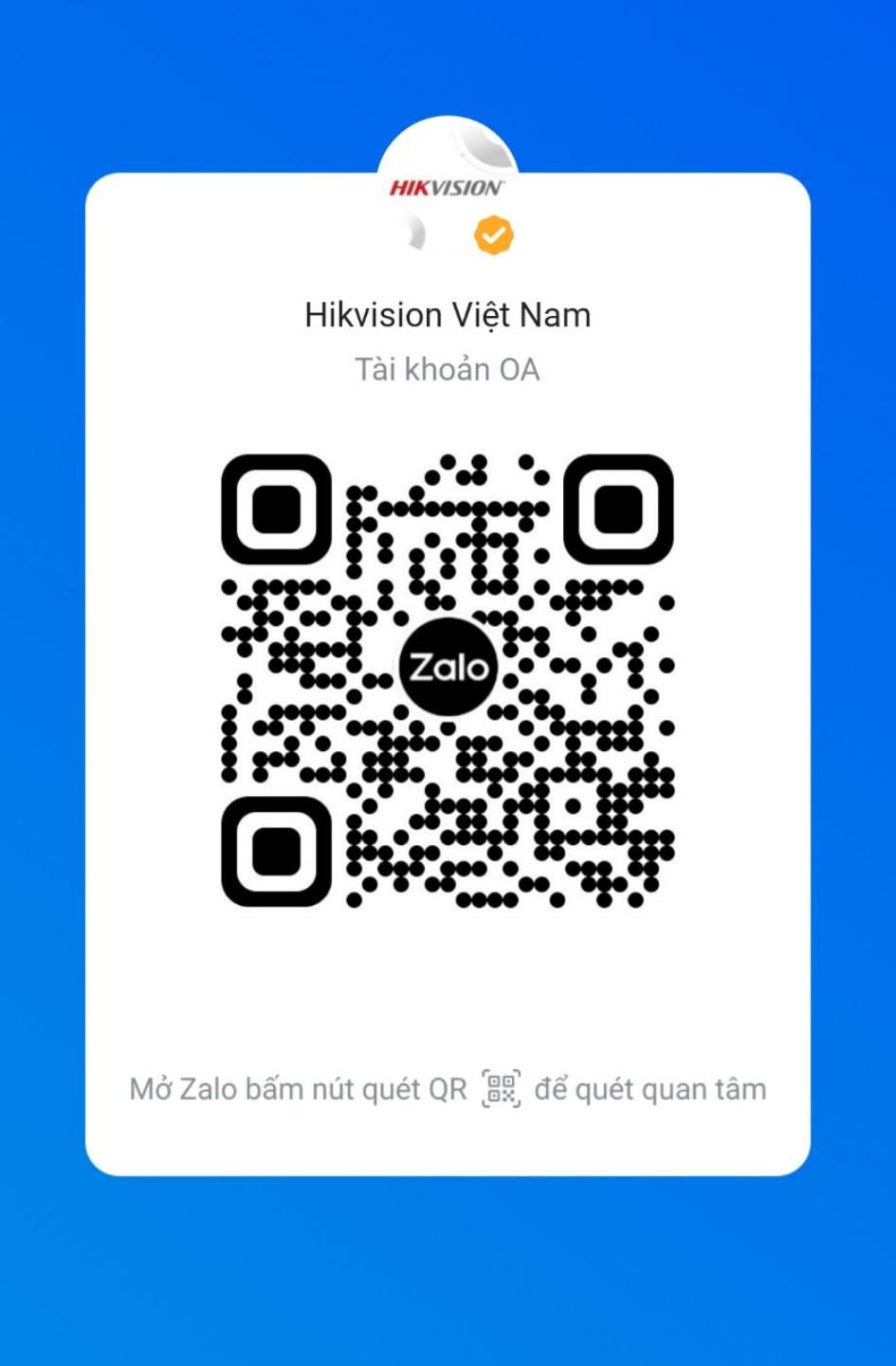 Zalo Oa Hikvision